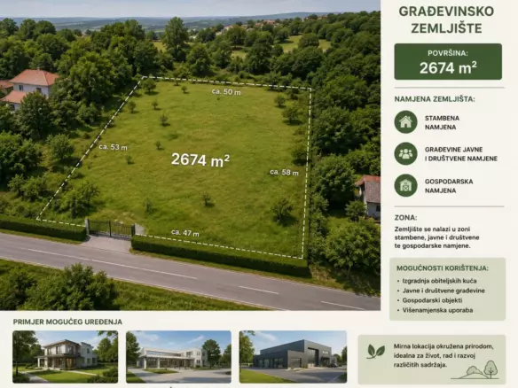 Land In Baderna, Croatia (2.674 M²)
