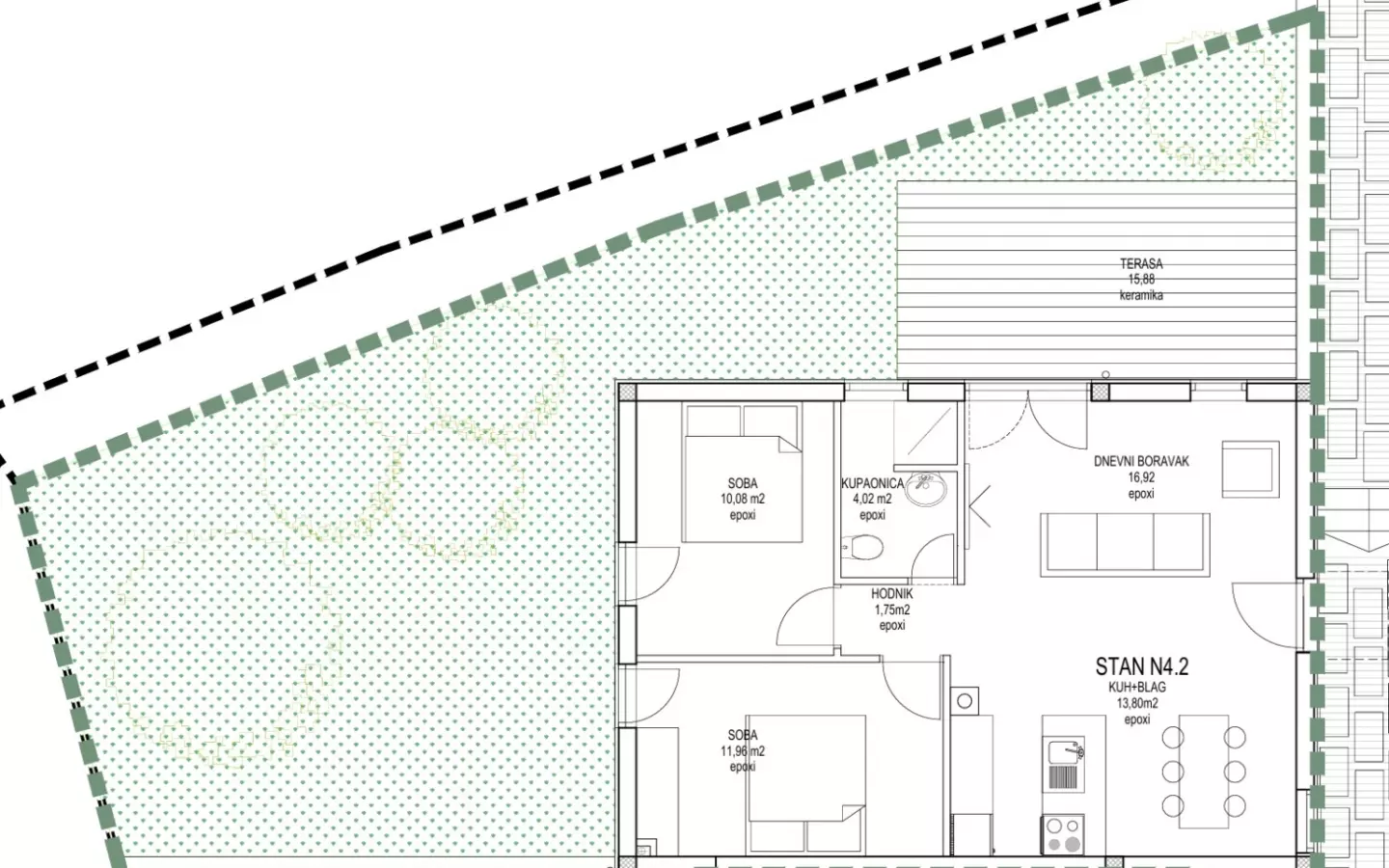 2-bedroom Apartment In Nerezine, Croatia (70,09 M²)