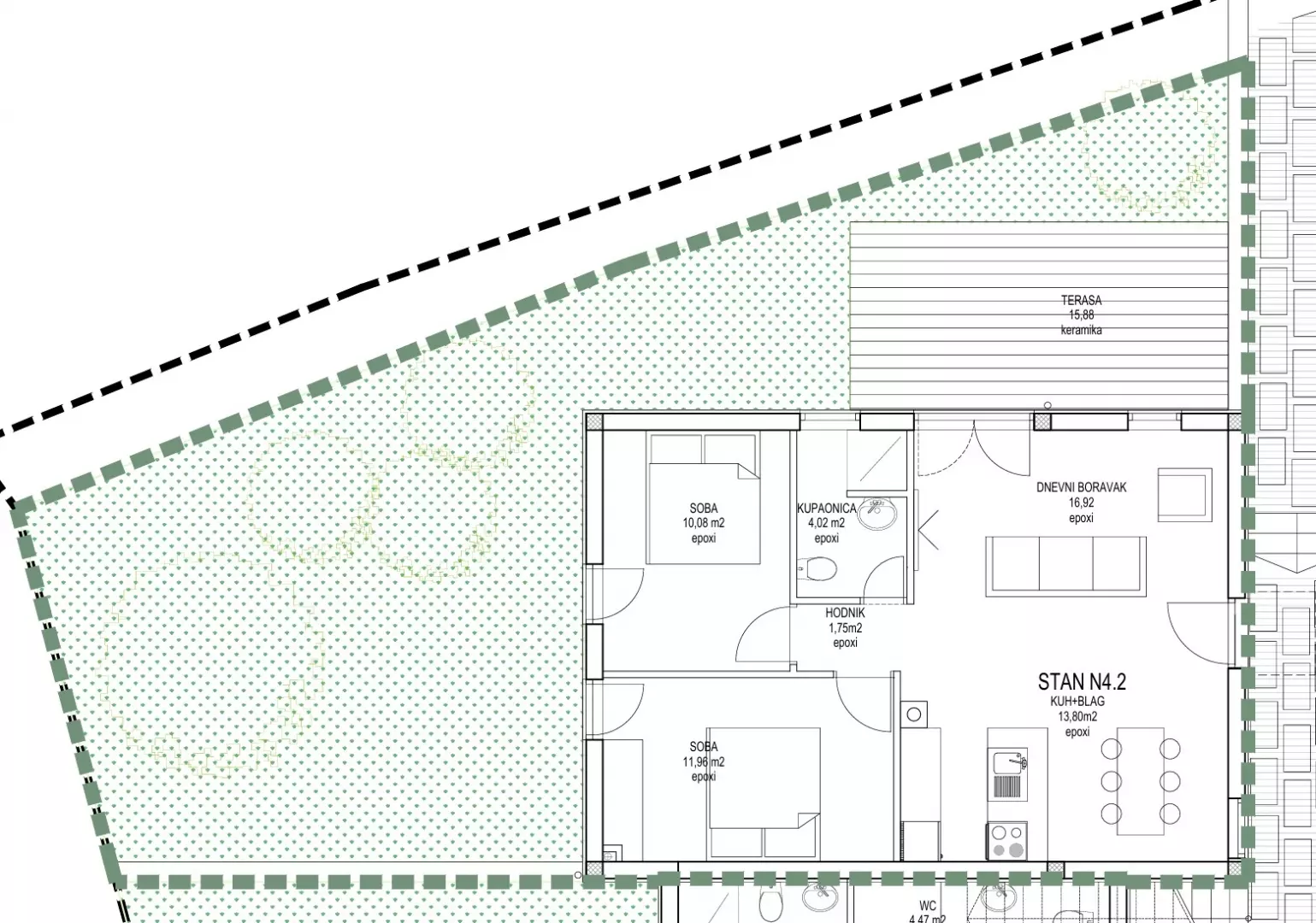 2-bedroom Apartment In Nerezine, Croatia (70,09 M²)