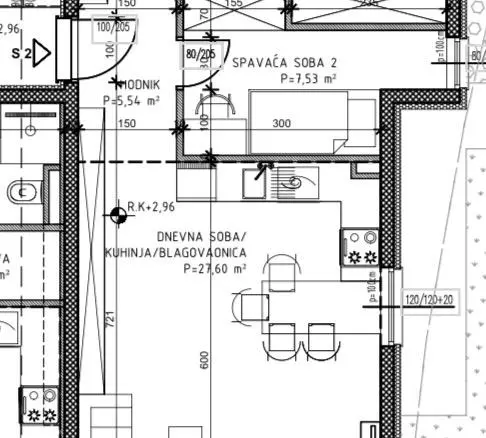 2-bedroom Apartment In Kaštel Stari, Croatia (61,05 M²)