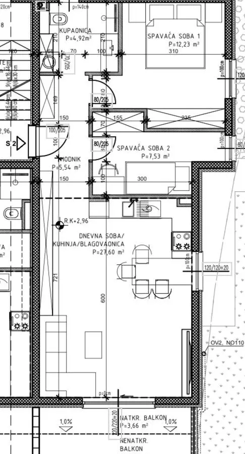 2-bedroom Apartment In Kaštel Stari, Croatia (61,05 M²)