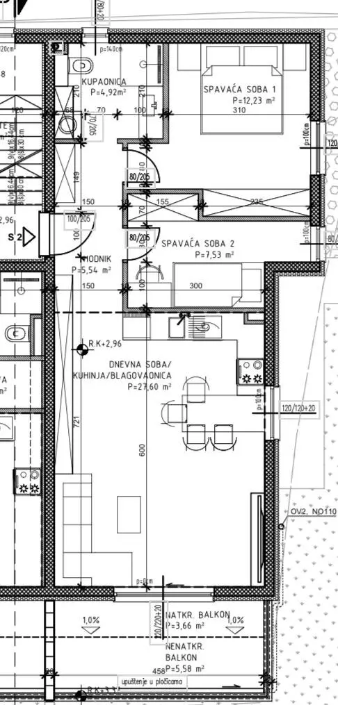 2-bedroom Apartment In Kaštel Stari, Croatia (61,05 M²)