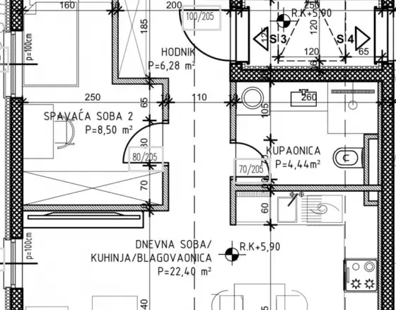 2-bedroom Apartment In Kaštel Stari, Croatia (58,66 M²)