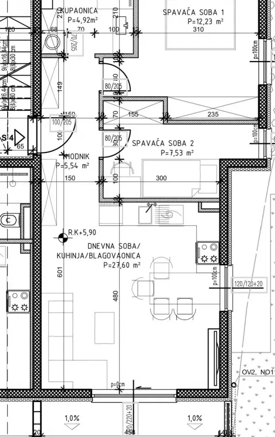 2-bedroom Apartment In Kaštel Stari, Croatia (61,99 M²)