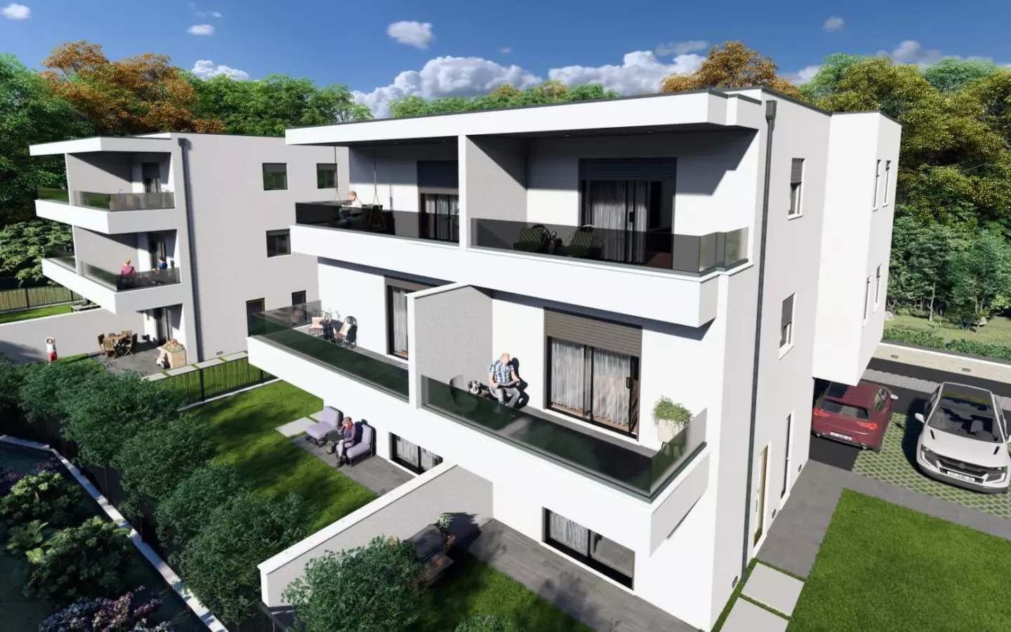 2-bedroom Apartment In Kaštel Stari, Croatia (61,99 M²)