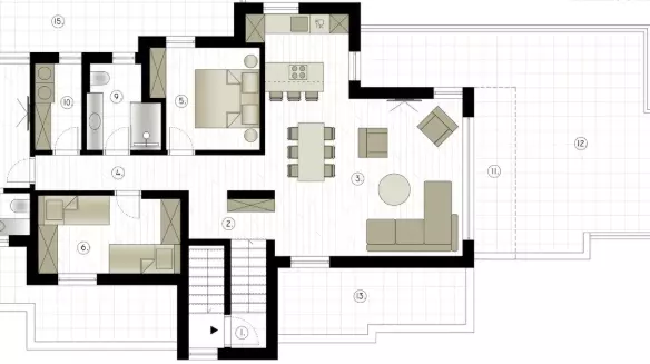 3-bedroom Apartment In Murter, Croatia (124,95 M²)