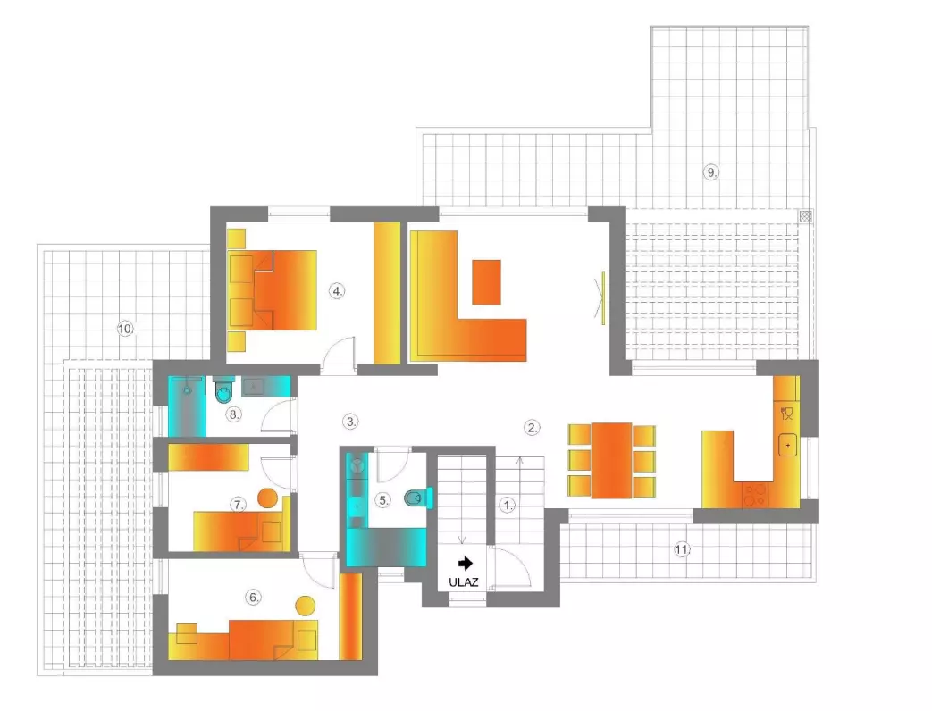 3-bedroom Apartment In Murter, Croatia (110,35 M²)
