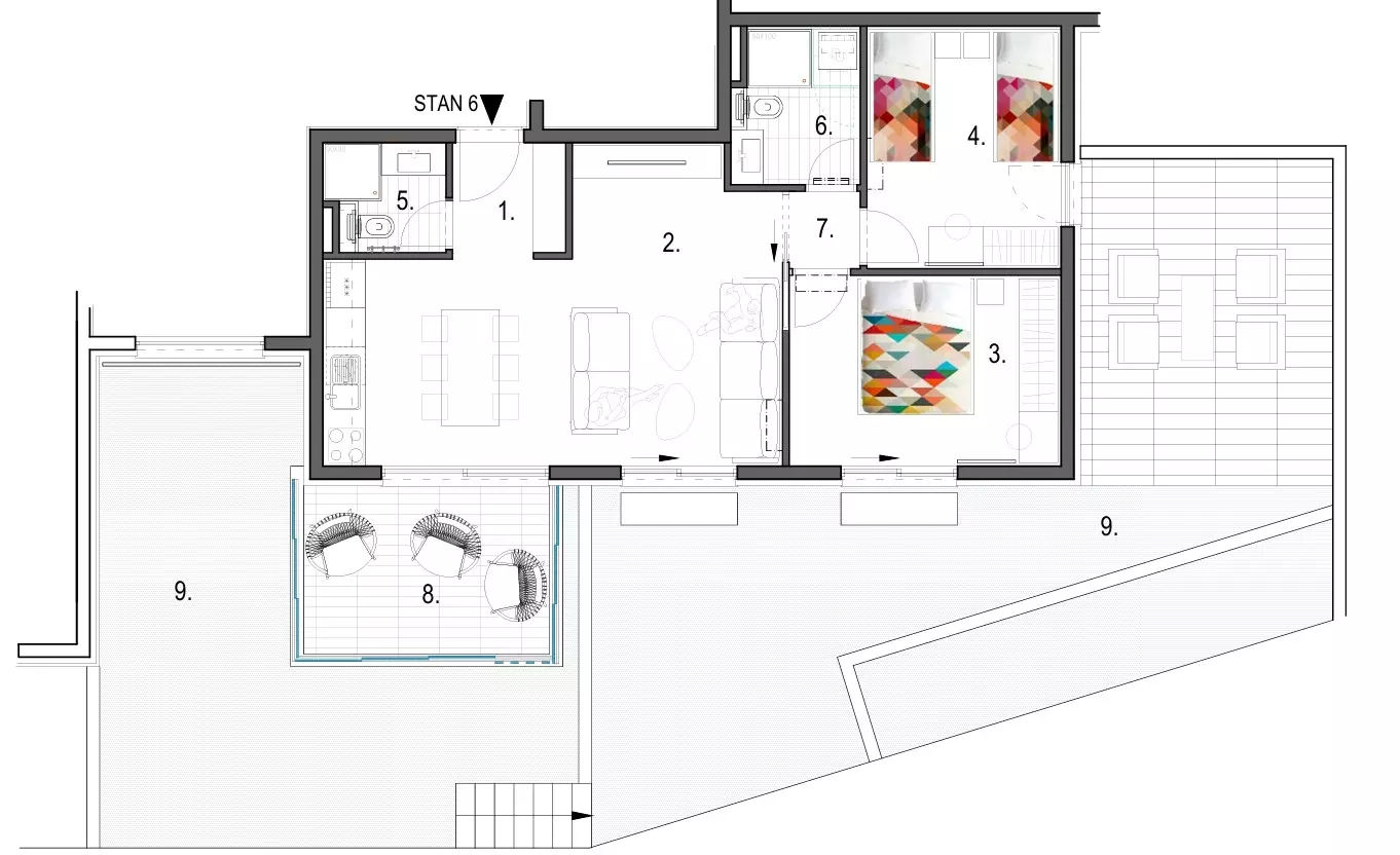 2-bedroom Apartment In Primošten, Croatia (78,32 M²)