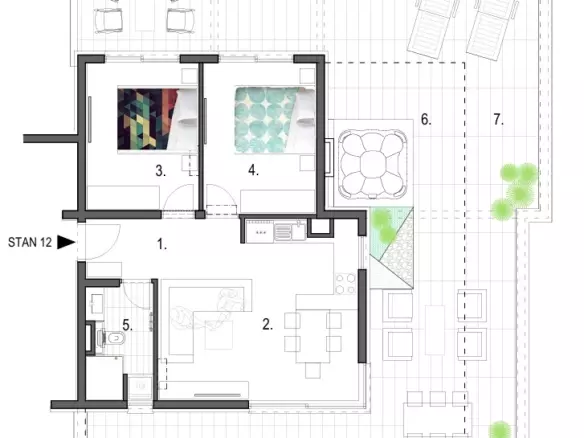 2-bedroom Apartment In Primošten, Croatia (87,7 M²)