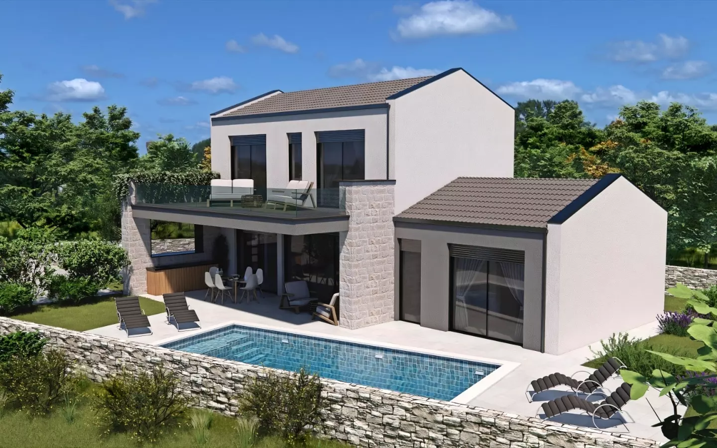 3-bedroom Detached House In Tinjan, Croatia (131 M²)