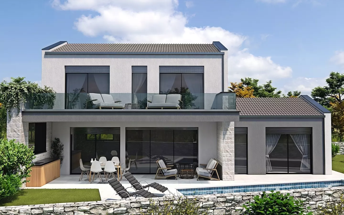 3-bedroom Detached House In Tinjan, Croatia (131 M²)