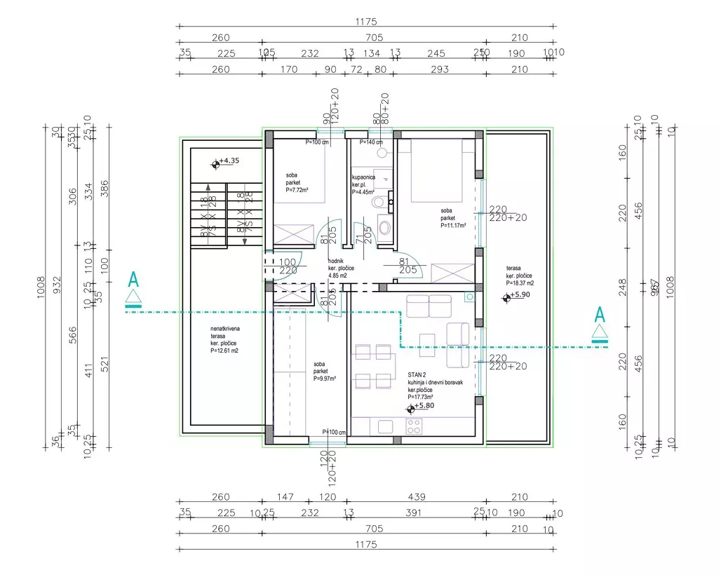 3-bedroom Apartment In Pag, Croatia (115 M²)