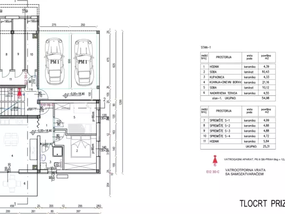 2-bedroom Apartment In Valdebek, Croatia (62,27 M²)