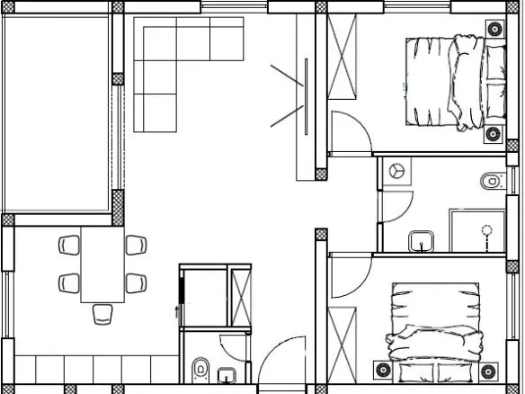 2-bedroom Apartment In Pag, Croatia (75,43 M²)