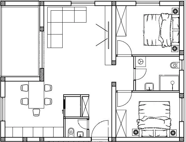 2-bedroom Apartment In Pag, Croatia (75,43 M²)