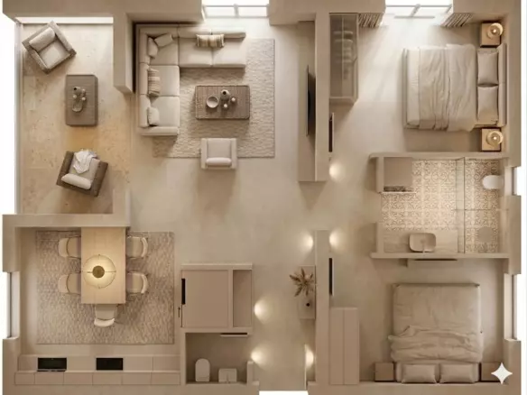 2-bedroom Apartment In Pag, Croatia (75,43 M²)
