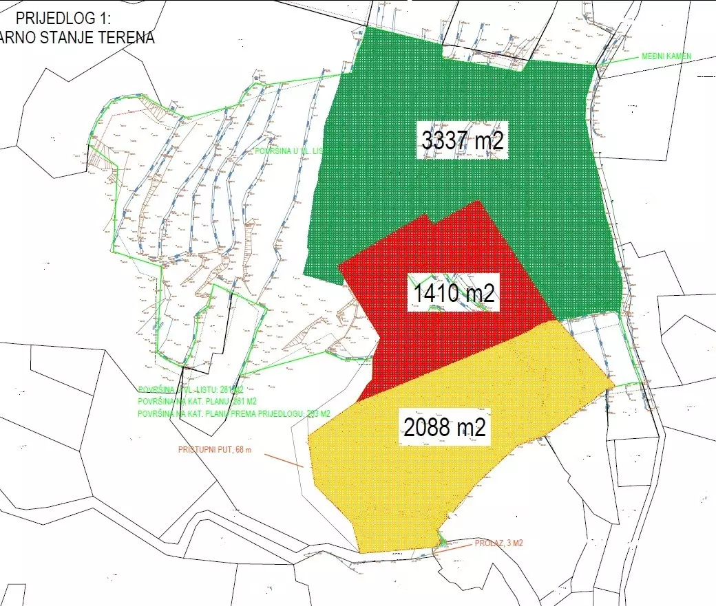 Land In Dobreć, Croatia (4.747 M²)