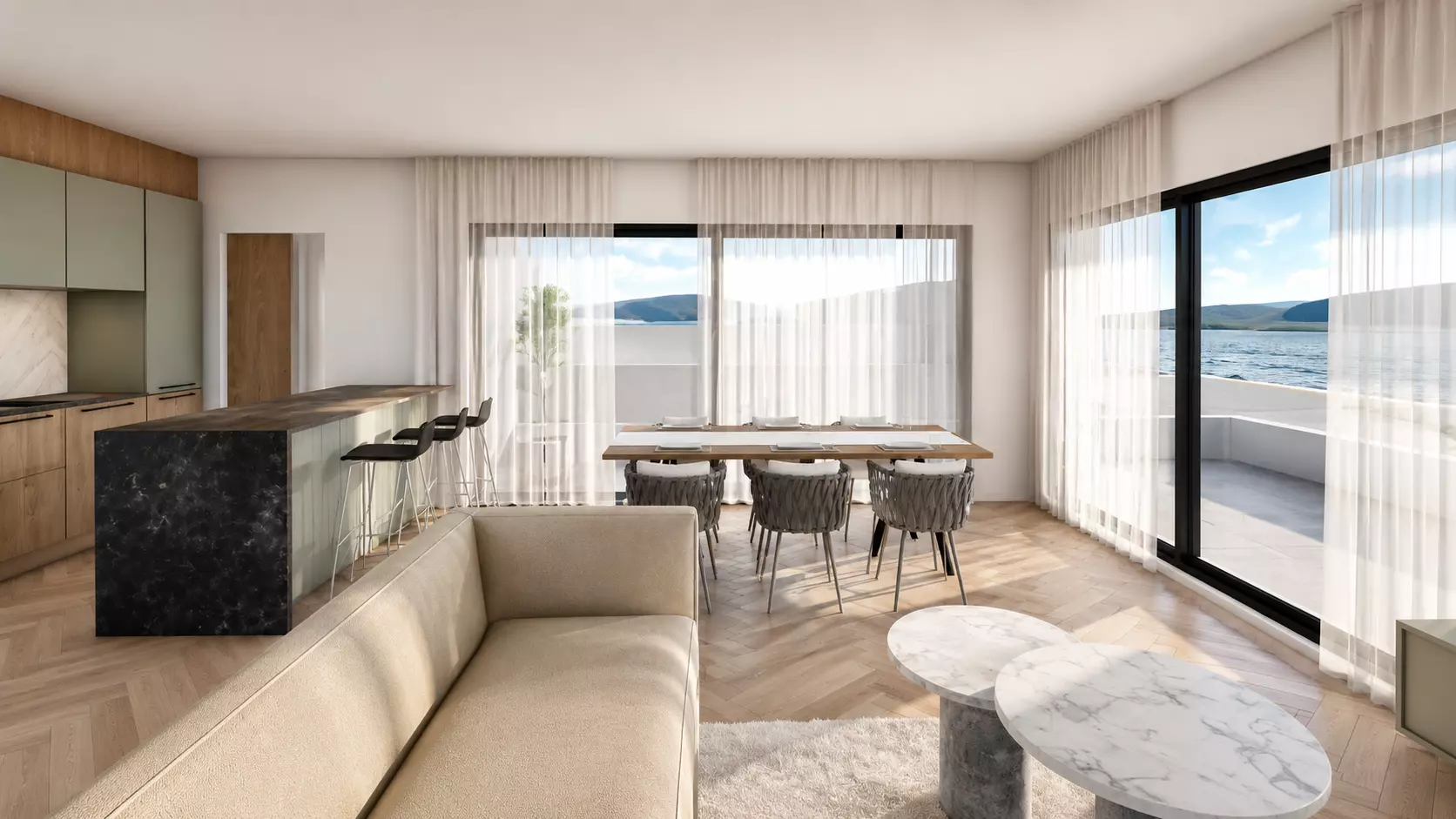 2-bedroom Apartment In Tisno, Croatia (119 M²)