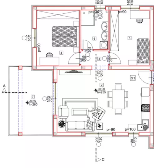 2-bedroom Apartment In Primošten, Croatia (76,05 M²)