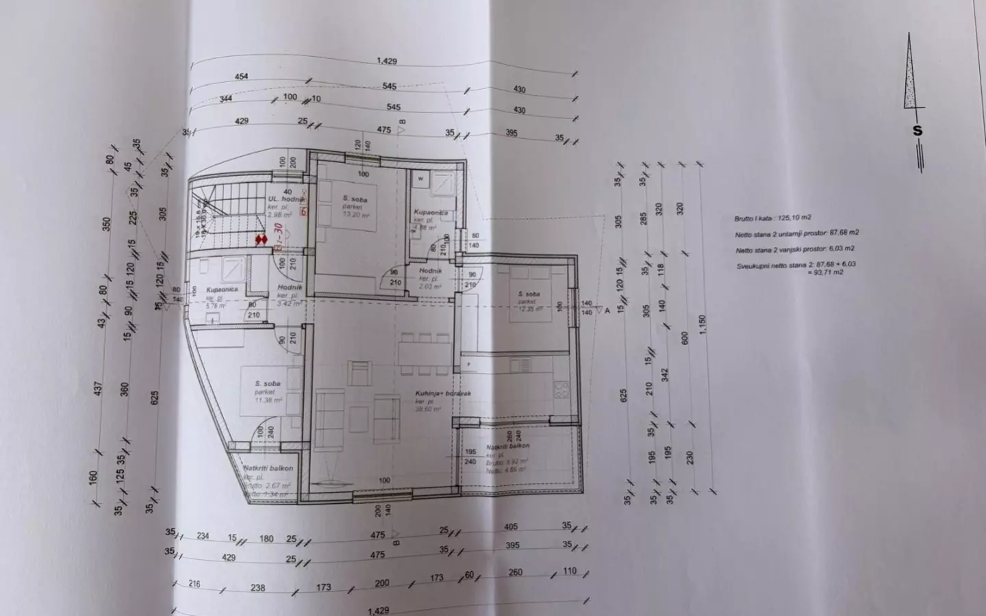 3-bedroom Apartment In Mihotići, Croatia (93 M²)