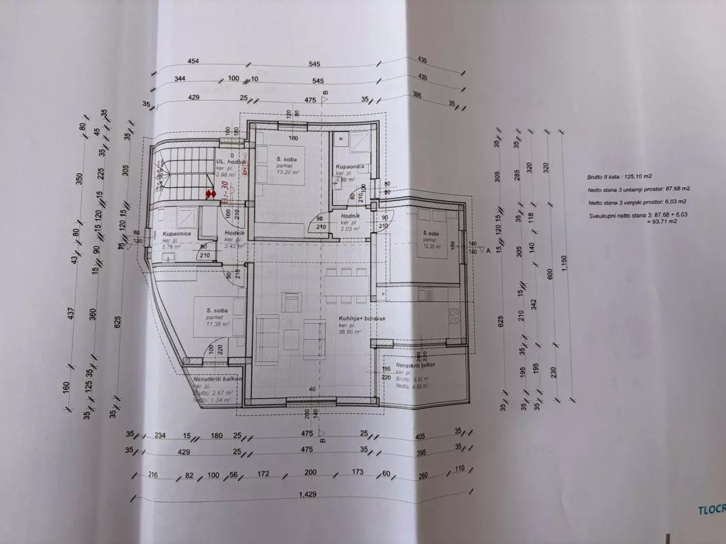 3-bedroom Apartment In Mihotići, Croatia (93 M²)