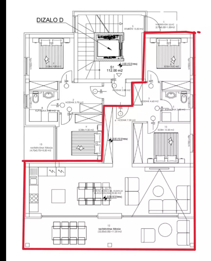 2-bedroom Apartment In Medulin, Croatia (78 M²)