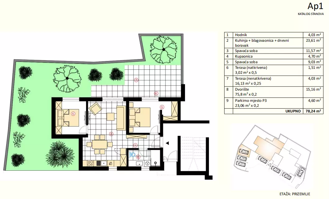 2-bedroom Apartment In Murter, Croatia (78,24 M²)