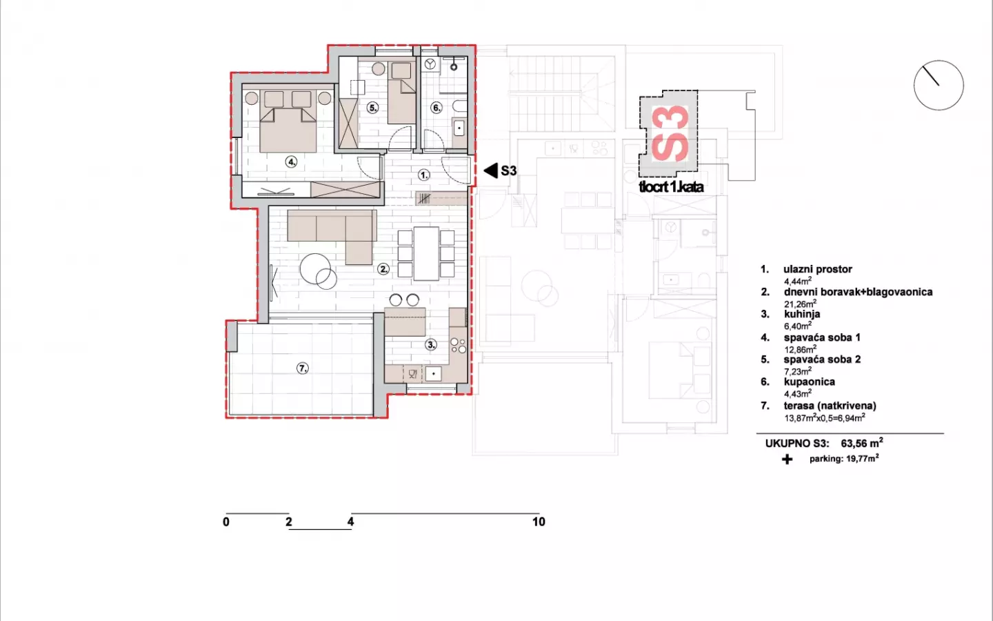 2-bedroom Apartment In Primošten, Croatia (73,45 M²)
