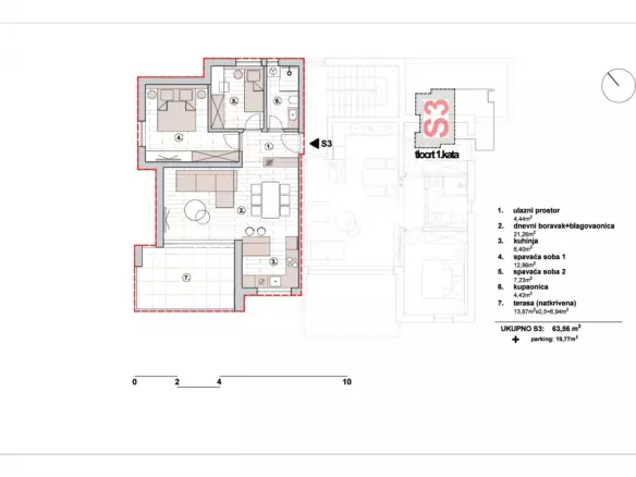 2-bedroom Apartment In Primošten, Croatia (73,45 M²)