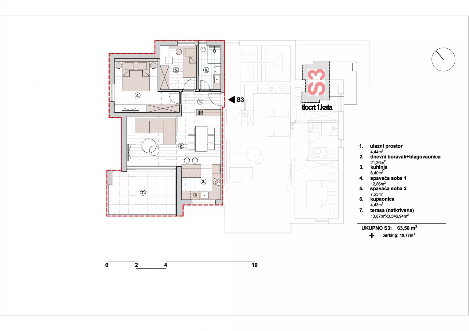 2-bedroom Apartment In Primošten, Croatia (73,45 M²)