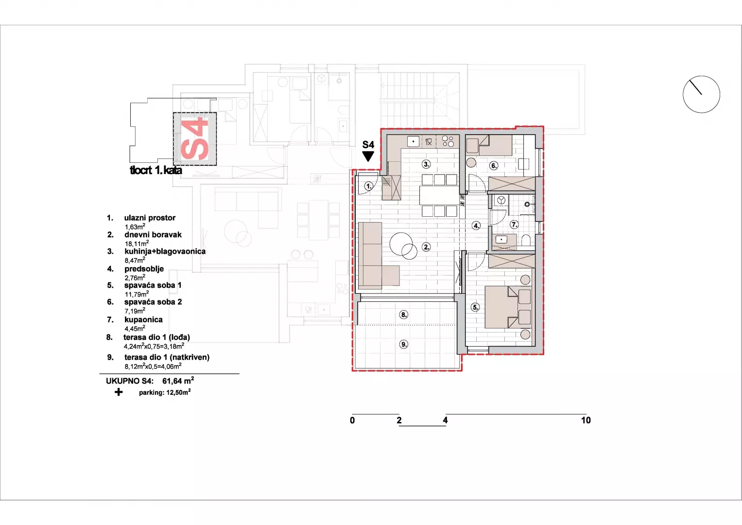 2-bedroom Apartment In Primošten, Croatia (66,64 M²)