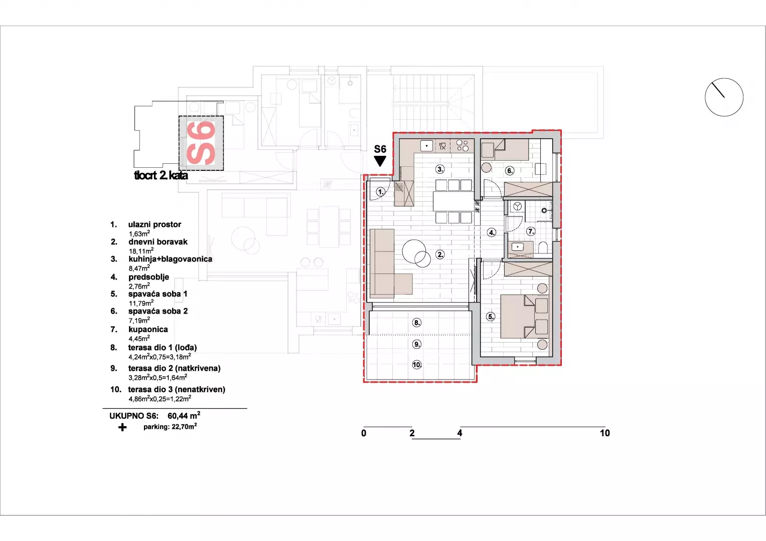 2-bedroom Apartment In Primošten, Croatia (71,29 M²)