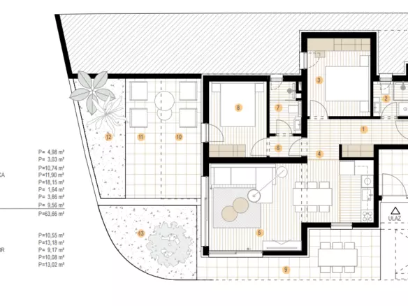 2-bedroom Apartment In Primošten, Croatia (83,26 M²)