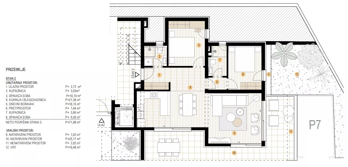 2-bedroom Apartment In Primošten, Croatia (91 M²)