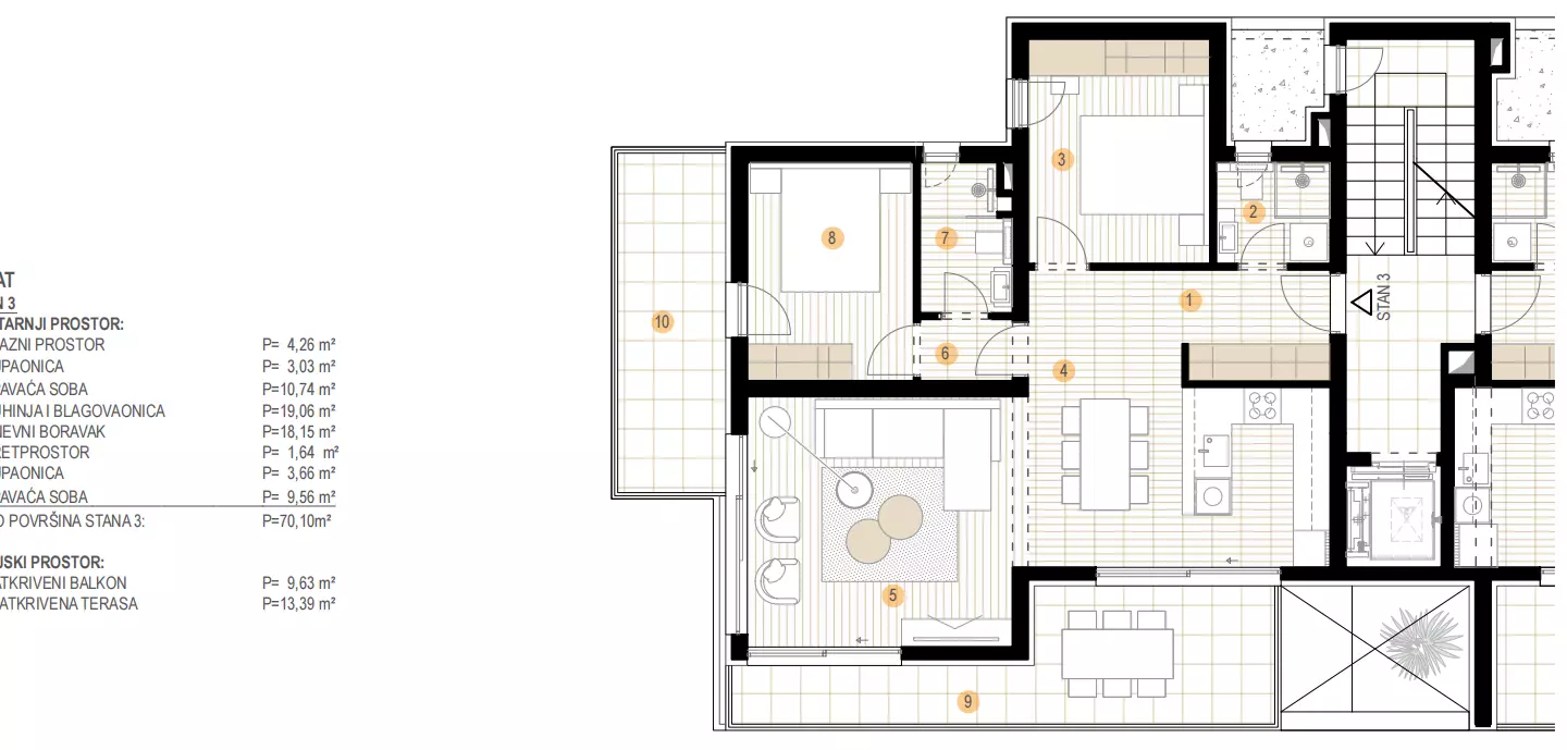 2-bedroom Apartment In Primošten, Croatia (84,76 M²)