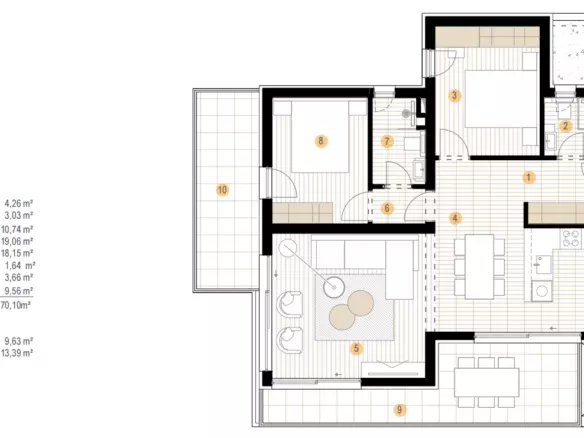 2-bedroom Apartment In Primošten, Croatia (84,75 M²)