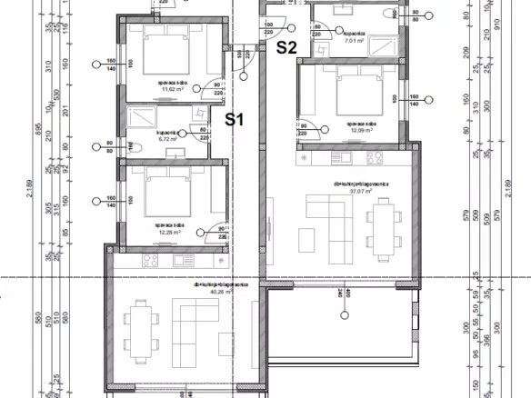 2-bedroom Apartment In Privlaka, Croatia (80 M²)