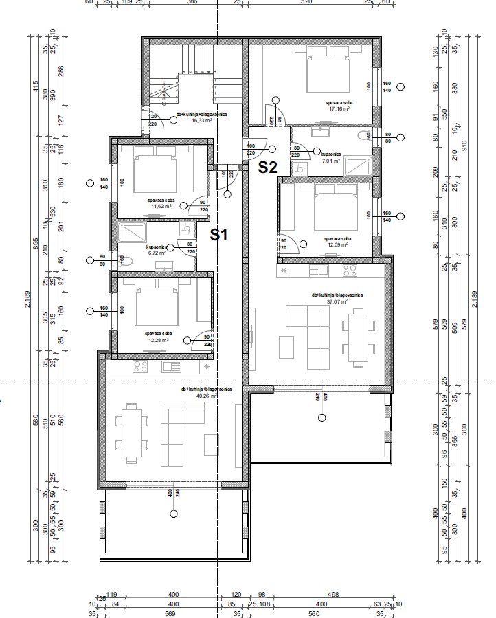 2-bedroom Apartment In Privlaka, Croatia (80 M²)