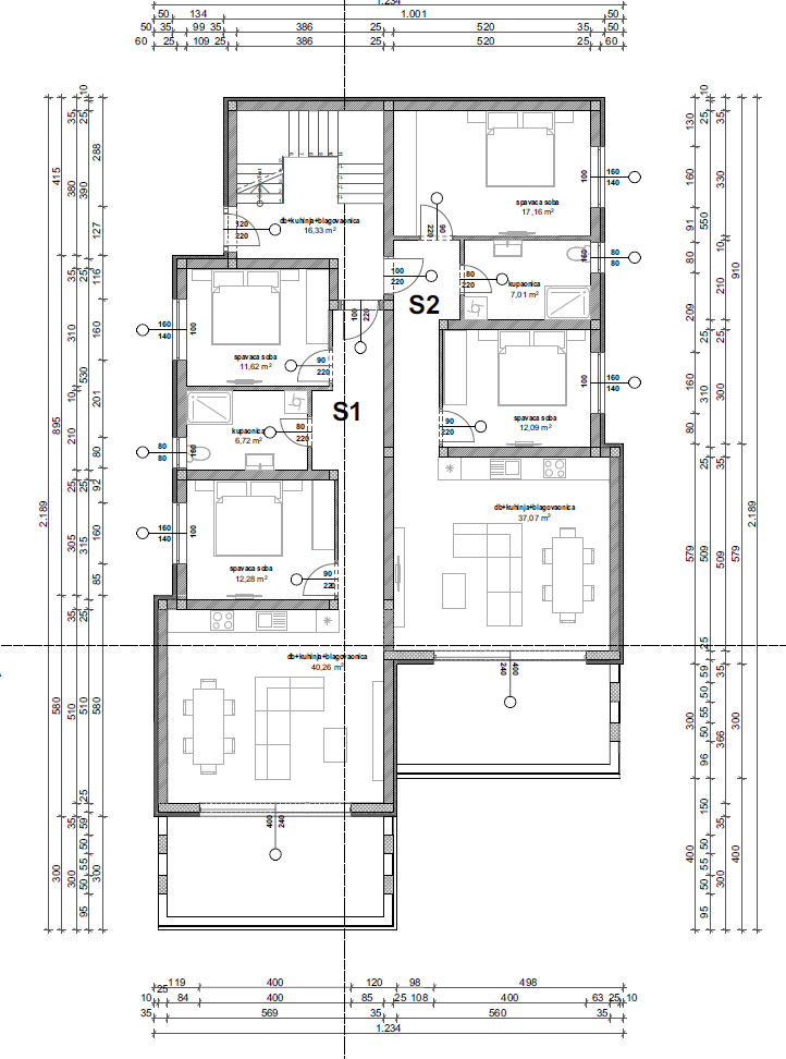 2-bedroom Apartment In Privlaka, Croatia (80 M²)