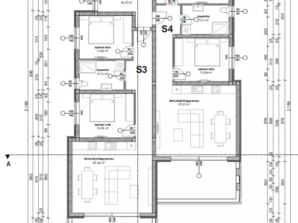 2-bedroom Apartment In Privlaka, Croatia (82 M²)