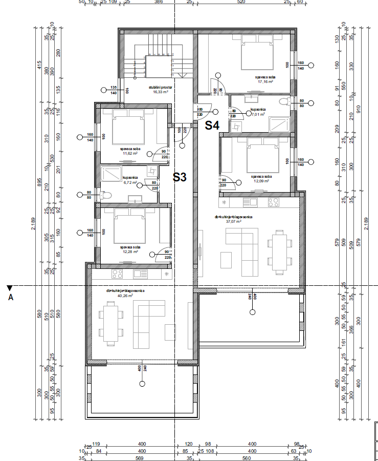 2-bedroom Apartment In Privlaka, Croatia (82 M²)