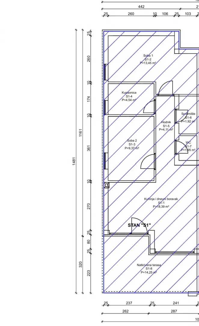 2-bedroom Apartment In Omišalj, Croatia (67 M²)