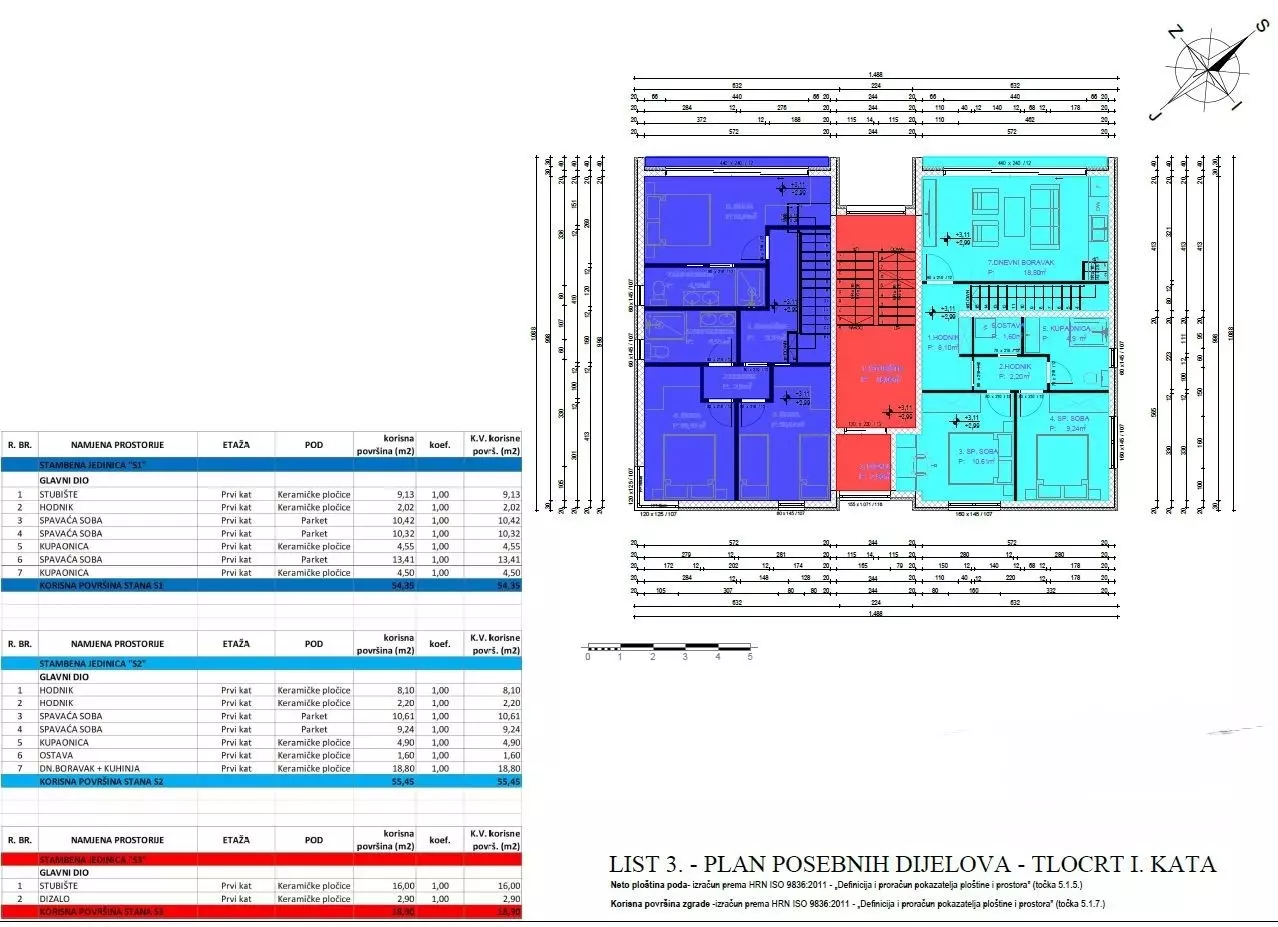 3-bedroom Apartment In Sukošan, Croatia (118,39 M²)