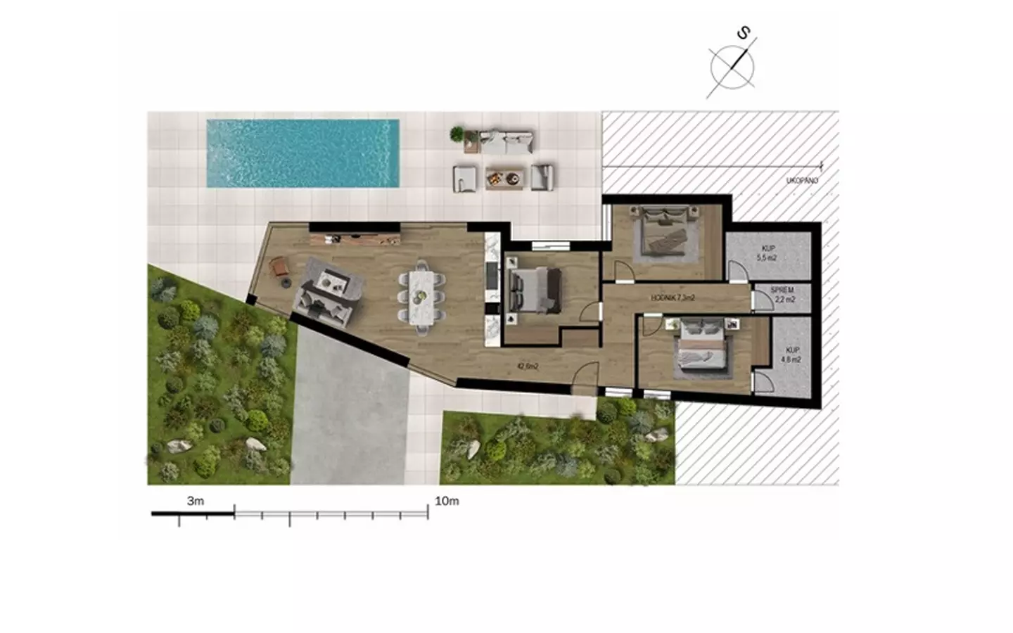 3-bedroom Apartment In Crikvenica, Croatia (104 M²)