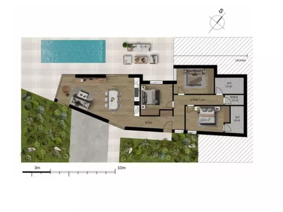 3-bedroom Apartment In Crikvenica, Croatia (104 M²)