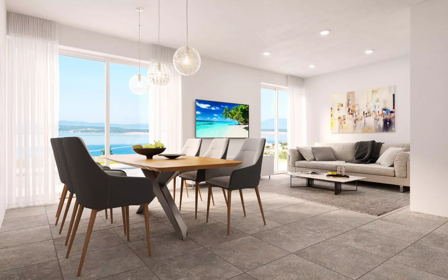 3-bedroom Apartment In Crikvenica, Croatia (104 M²)