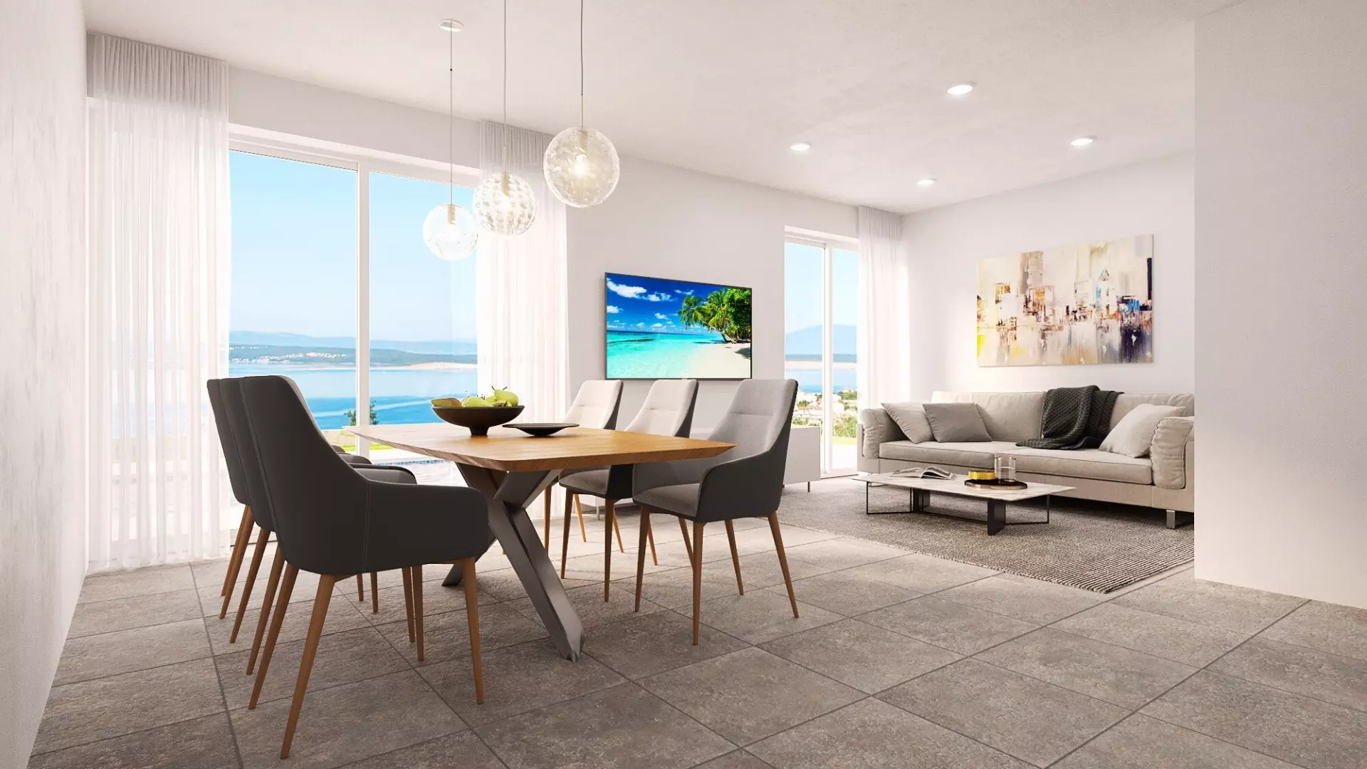 3-bedroom Apartment In Crikvenica, Croatia (104 M²)