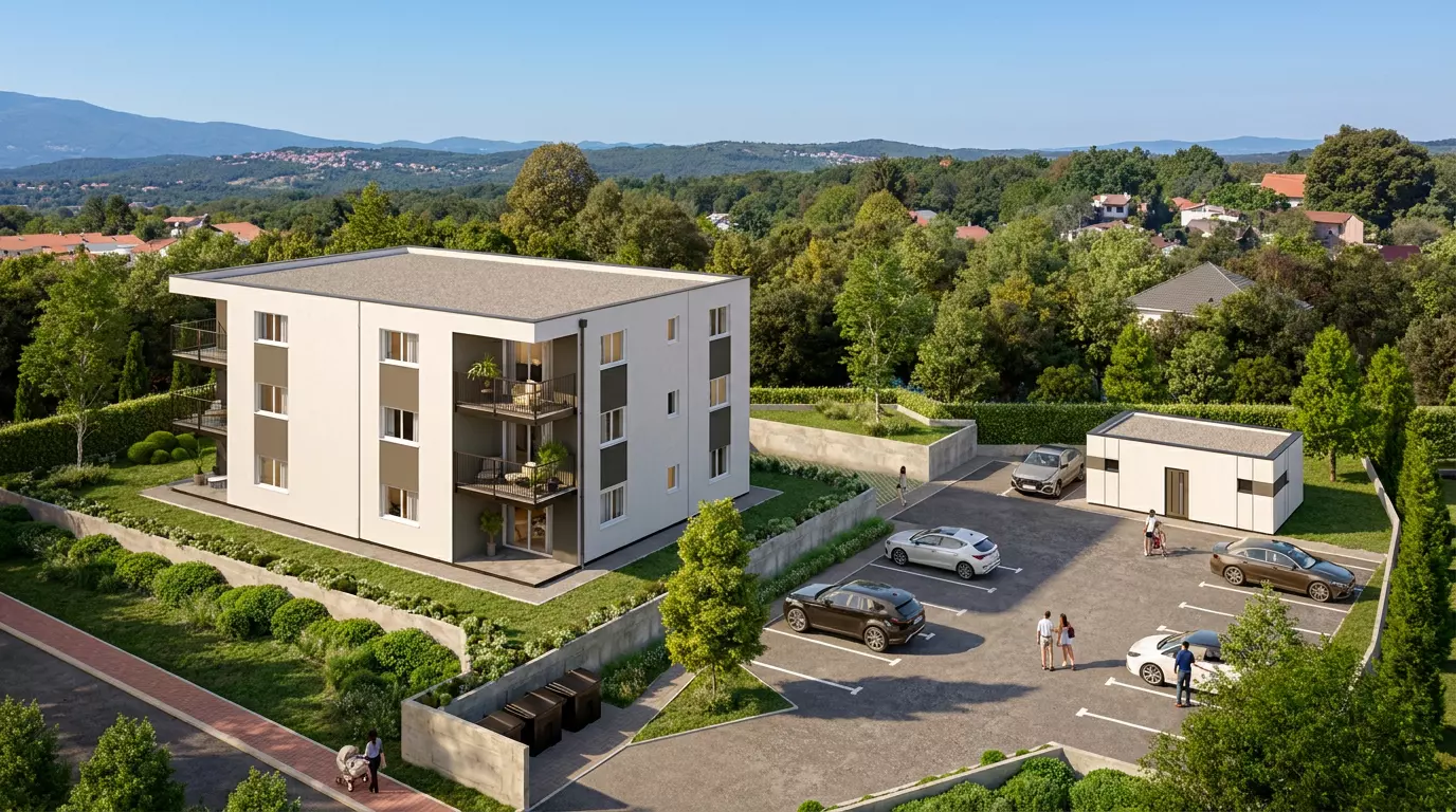 2-bedroom Apartment In Viškovo, Croatia (92 M²)