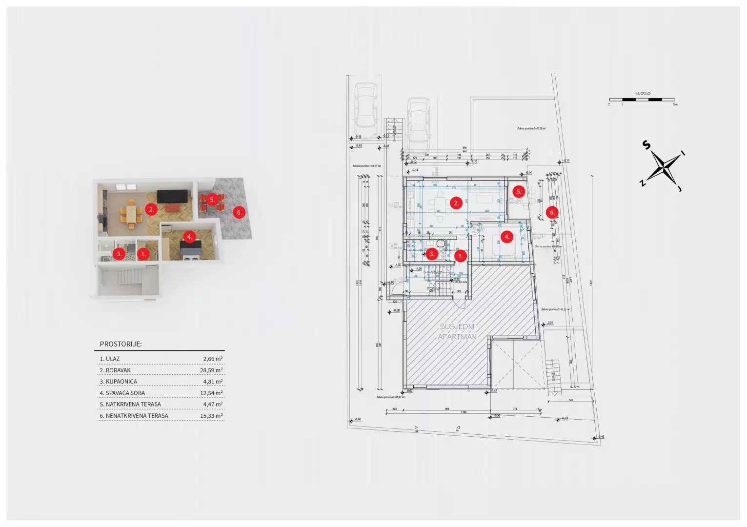 1-bedroom Apartment In Vodice, Croatia (6.391 M²)