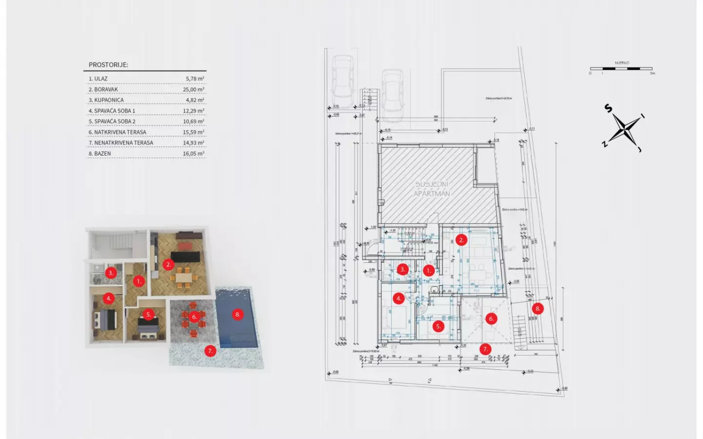 2-bedroom Apartment In Vodice, Croatia (8.653 M²)